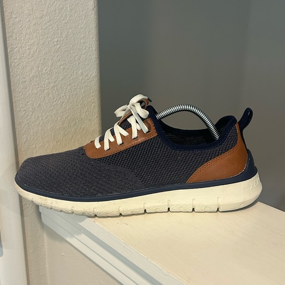 Cole Haan (Mens 10) Zerogrand Generation Stitchlite Lace Up Shoes Gray Knit Used - Picture 4 of 9